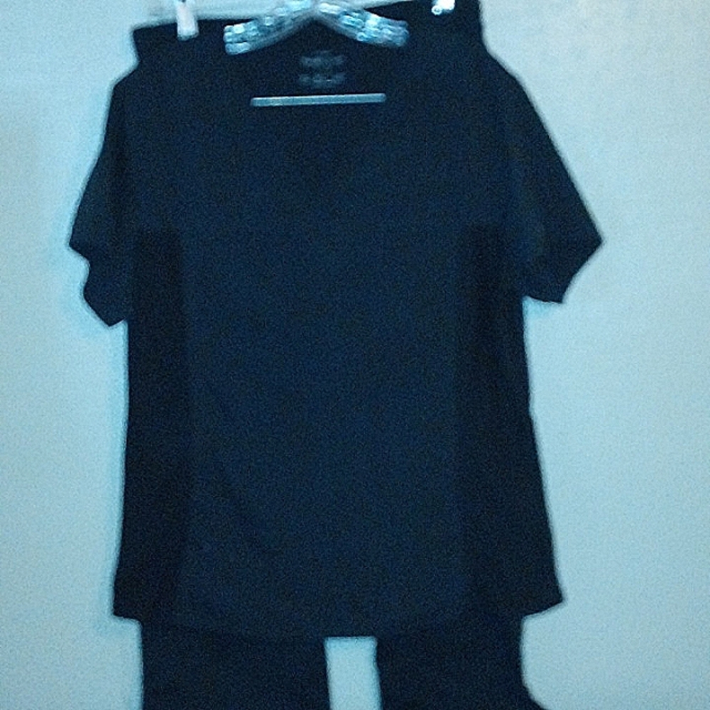 Cherokee Flexibles scrub top medium black